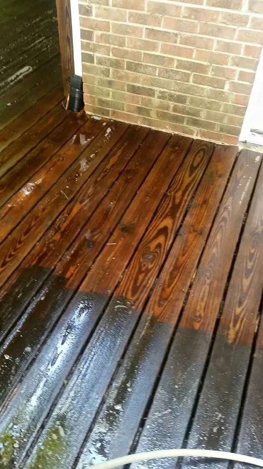 Deck cleaning by Carolina Xtreme
