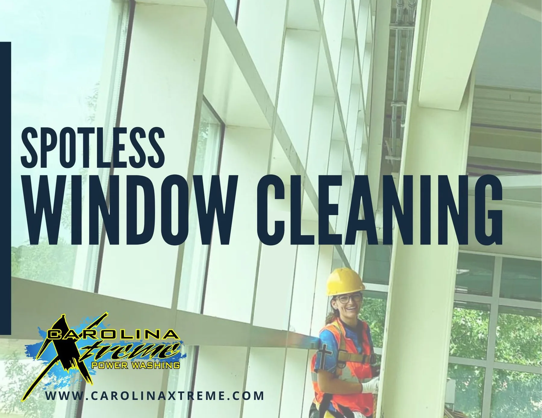 Carolina Xtreme high-reach exterior window cleaning